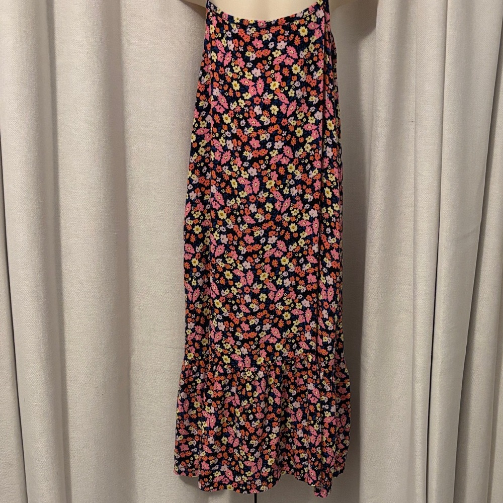 Girls Old Navy Floral Print Casual Dress - Large 10-12